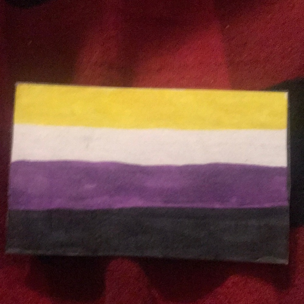 Non-binary flag || card